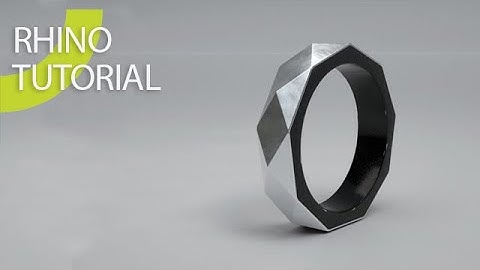Rhino 7 3D Telsa Cyber ring Tuturial