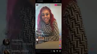 Jania Meshell Answering Questions On Ig Live 3820