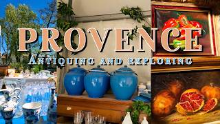 Celebrity Antiquing in L'Isle Sur La Sorgue | The BEST Flea Market Net Worth