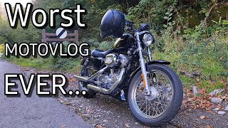Worst Motovlog ever...
A random ride out that started well with a flat gopro battery.
Visiting the west country motovlog board in cheddar, and enjoying a closed road. Worst Motovlog ever...
