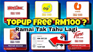 Macam ini cara dapat topup free RM100 ( 2023 ) Daftar je dapat 10TRM Macam ini cara dapat topup free RM100 ( 2023 ) Daftar je dapat 10TRM