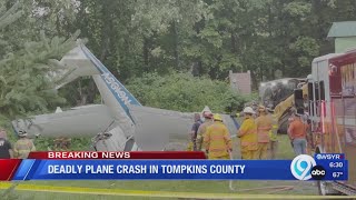 Deadly plane crash near Ithaca kills both passengers