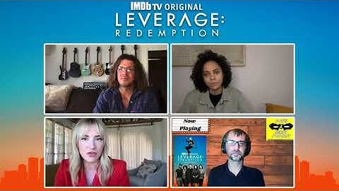 Leverage: Redemption - Christian Kane, Beth Riesgraf and Aleyse Shannon Interviews