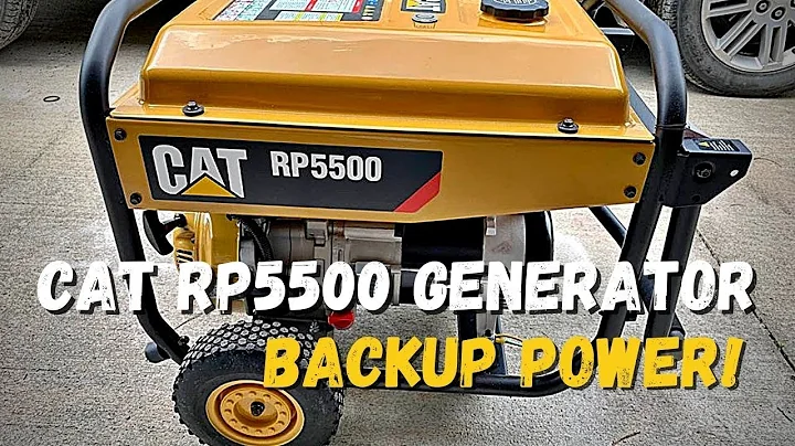 Unleash the Power with the Cat RP5500 Generator