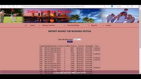 Tours and Travels Booking Management System