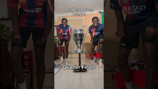 The Champions League Quarter Finals #football #celebrations #championsleague