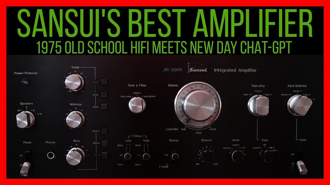 Unveiling the Legendary Sansui AU 9900: The Amplifier Built to Last!