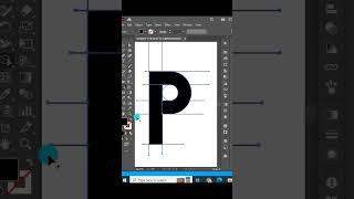 P Letter logo design adobe illustrator