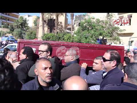 أخبار اليوم تشييع جنازة الفنان حسن كامي من مسجد السيدة نفيسة
