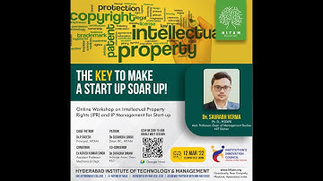 Workshop on IPR and IP Management for Startup