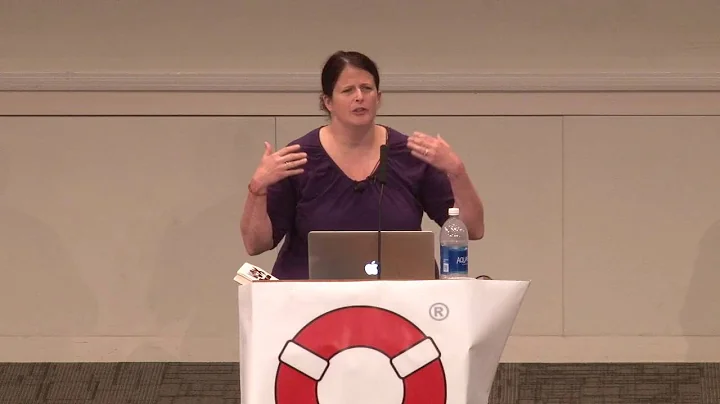 Tracey Helton-Mitchell at the 2016 LifeRing Annual...