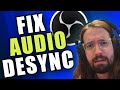 Obs tutorial  sync offset a quick fix