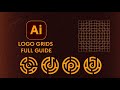 How to Create Multiple Logos From One Grid in Adobe Illustrator (Step-by-Step Tutorial)#logo