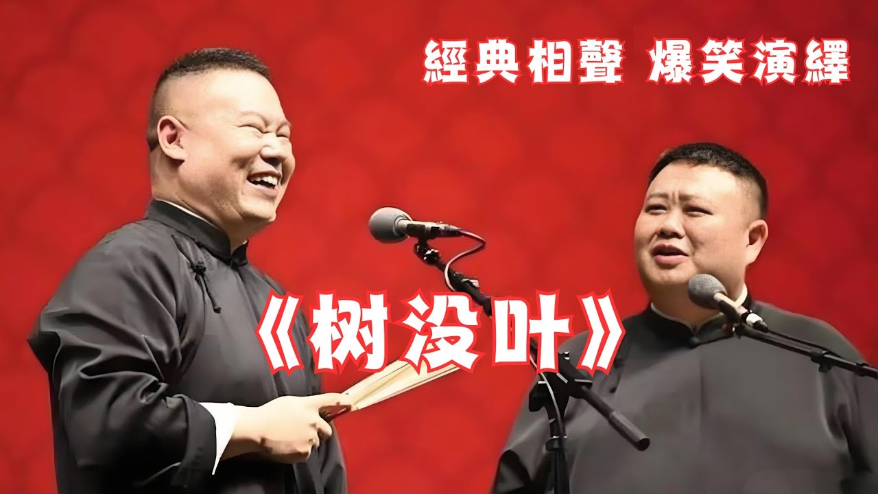 岳云鹏孙越《树没叶》经典相声，爆笑演绎！笑死人不偿命哈哈哈~