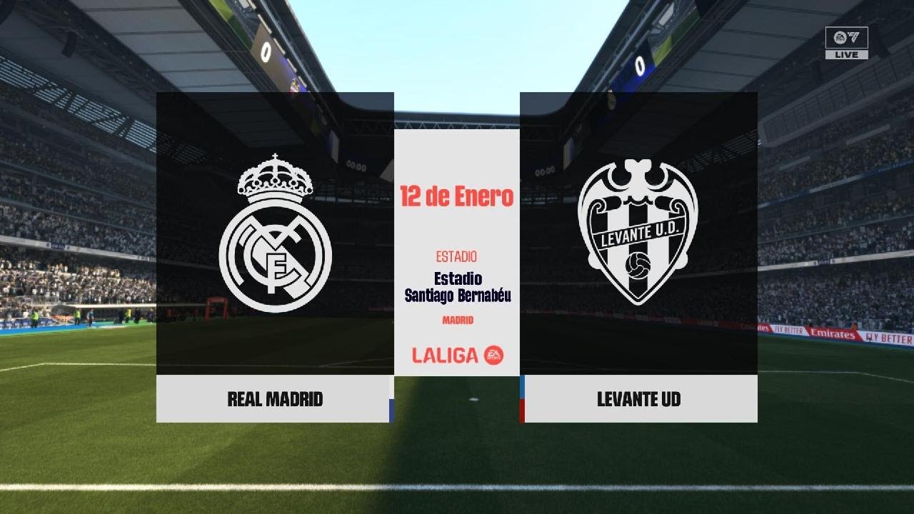 EA FC 26 PS5 Real Madrid VS Levante UD