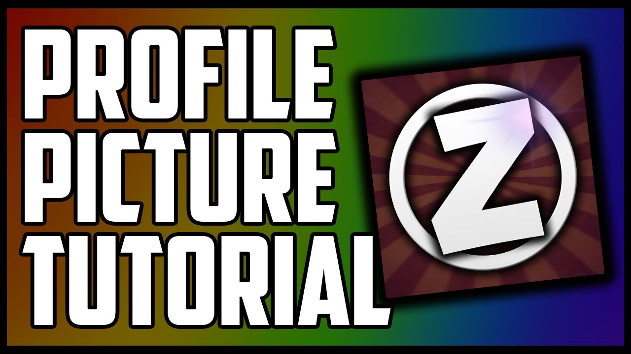 How To Make A Cool Profile Picture For Youtube Profile Picture