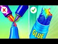 CREATIVE NEW ART &amp; DRAWING HACKS! Amazing Ideas With WOWCube &amp; 123 Go Live