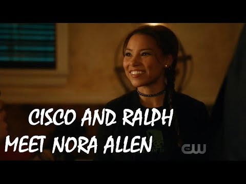 The Flash 4x11: Ending - Cisco and Ralph meet Dawn Allen