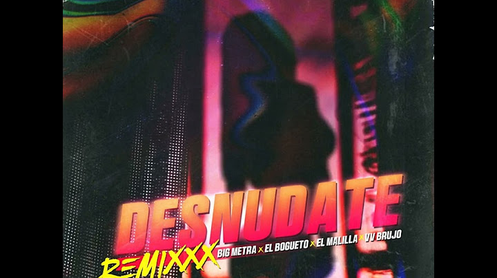 Desnúdate (Remix) - Big Metra x El Bogueto x El Malilla (Audio)
