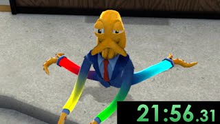 4Player Octodad speedruns are incredibly chaotic