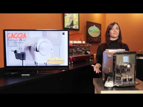 Gaggia Platinum Vision with Milk Island: What's Brewing #47