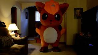 Inflatable Vulpix costume