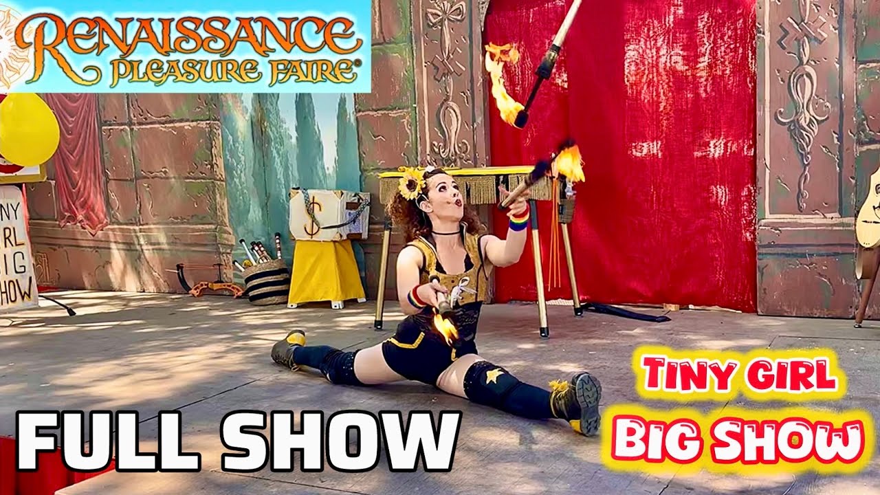 [ПОЛНЫЙ] Tiny Girl Big Show – Акробатка хаоса @SoCal Renaissance Faire