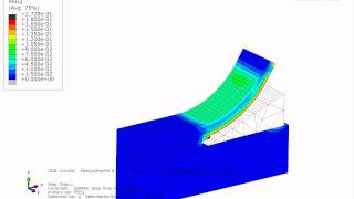 Abaqus machining, Explicit dynamics