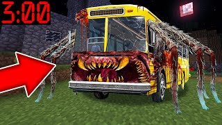 НИКОГДА НЕ САДИСЬ В АВТОБУС ПОЖИРАТЕЛЬ В 3 ЧАСА НОЧИ В МАЙНКРАФТ BUS EATER SCP 2086 В MINECRAFT