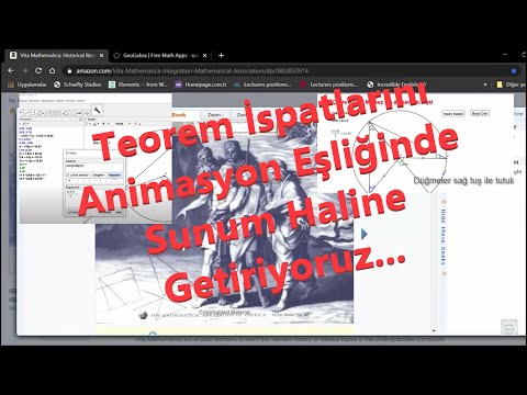 GeoGebra ile İspat Sunumu Nasıl Tasarlanır? | İspat Nasıl Anlaşılmalı? | Çevre Açı - Merkez Açı