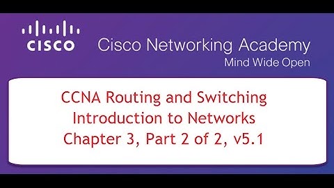 NETACAD CCNA Course 1, Chapter 3, Part 2 of 2, v5.1
