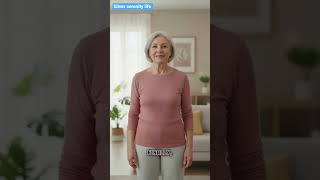 1-Minute Posture Fix for Seniors 60+ | Daily Spine Health Routine#ytshorts