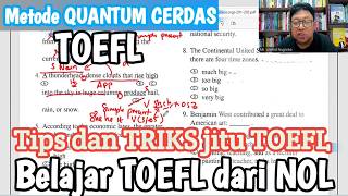 Tips dan Triks Jitu TOEFL Kursus TOEFL Klaten | Belajar TOEFL dari NOL Metode Quantum Cerdas