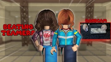 BEATING TEAMERS AS STRANGER THINGS CHARACTERS + HANDCAM