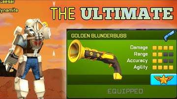 The ultimate weapon Golden Blunderbuss : Respawnables 2018