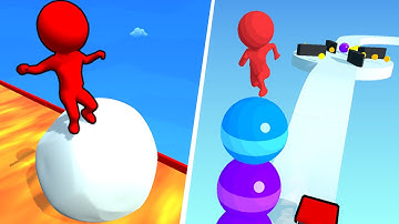 Stack Rider 🆚 Snow Race 3D🌻🧿🌺🌈Max Levels Walkthrough Android IOS Update Gameplay 1910
