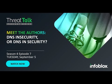 Meet the Authors: DNS Insecurity, or DNS in Security?
