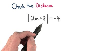 Check the Distance - Visualizing Algebra