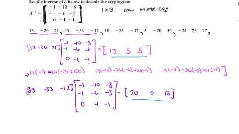Ch 8 5 Day 3 Cryptography Ex 10 Decoding a Message