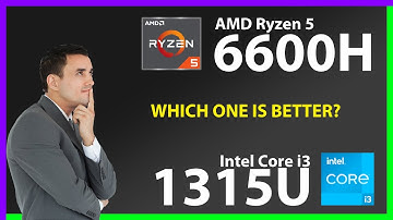 AMD Ryzen 5 6600H vs INTEL Core i3 1315U Technical Comparison