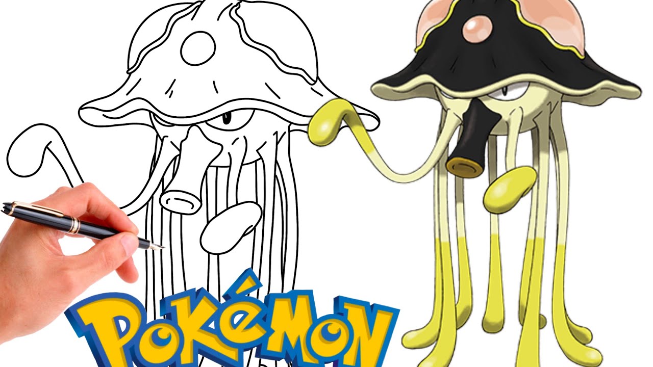 How To Draw TOEDSCRUEL POKEMON 