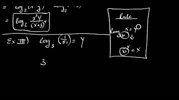 Simplifying and Solving Logs Pt 1