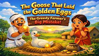 Classic Stories in English | Goose That Laid Golden Eggs | Don’t Be Greedy