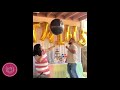 Adorable twin gender reveal party | Twinmom.com