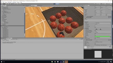 VR Basketball Game made in Unity