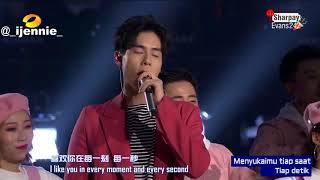 [IndoSub] Hu Yi Tian - 'I Like You So Much, You'll Know It' - Countdown Concert