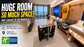 Huge Hotel Room in Haikou?! Brompton Luggage Fits With Space to Spare