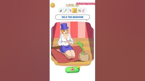 HELP THE MAGICIAN - Tricky Quiz: Dop Brain Puzzle Level 35