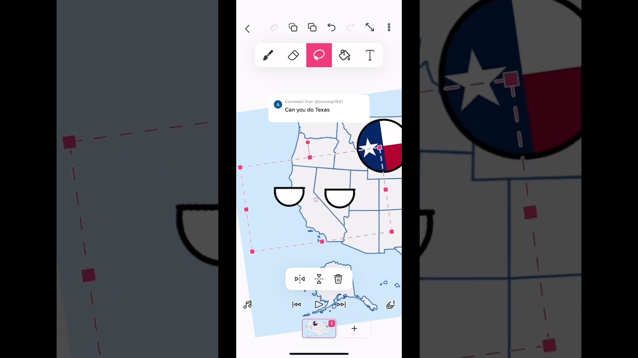 Drawing US States part 2 