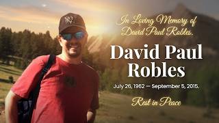 David Paul Robles Memorial in Eldorado Springs, Colorado